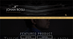 Desktop Screenshot of johanrosli.com